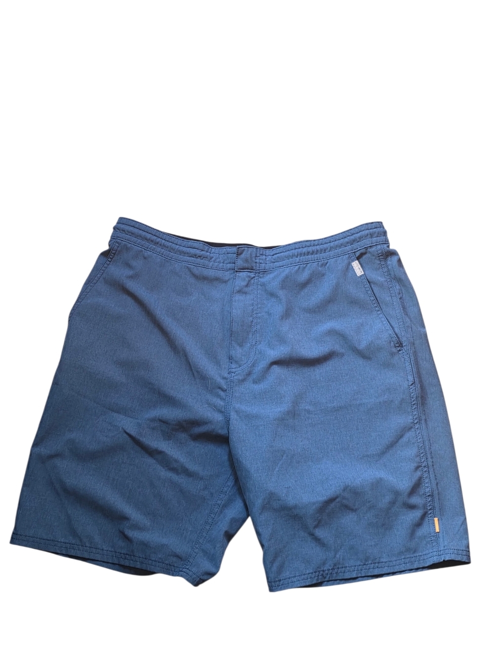 Quicksilver Waterman Collection EUC Blue Hybrid Surf Board Shorts Size XL